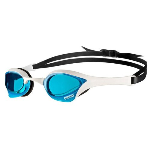 фото Очки для плавания "arena cobra ultra swipe", арт.003929100, голубые линзы, черно-белая оправа