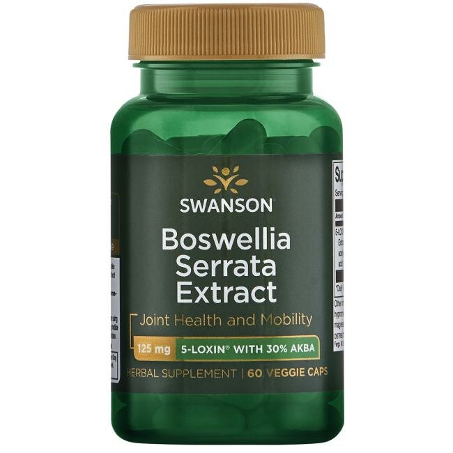 Swanson Boswellia Serrata Extract 125 mg 5-LOXIN 60 вег капс (Swanson)