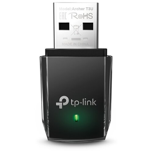 Сетевой адаптер TP-LINK Archer T3U, черный