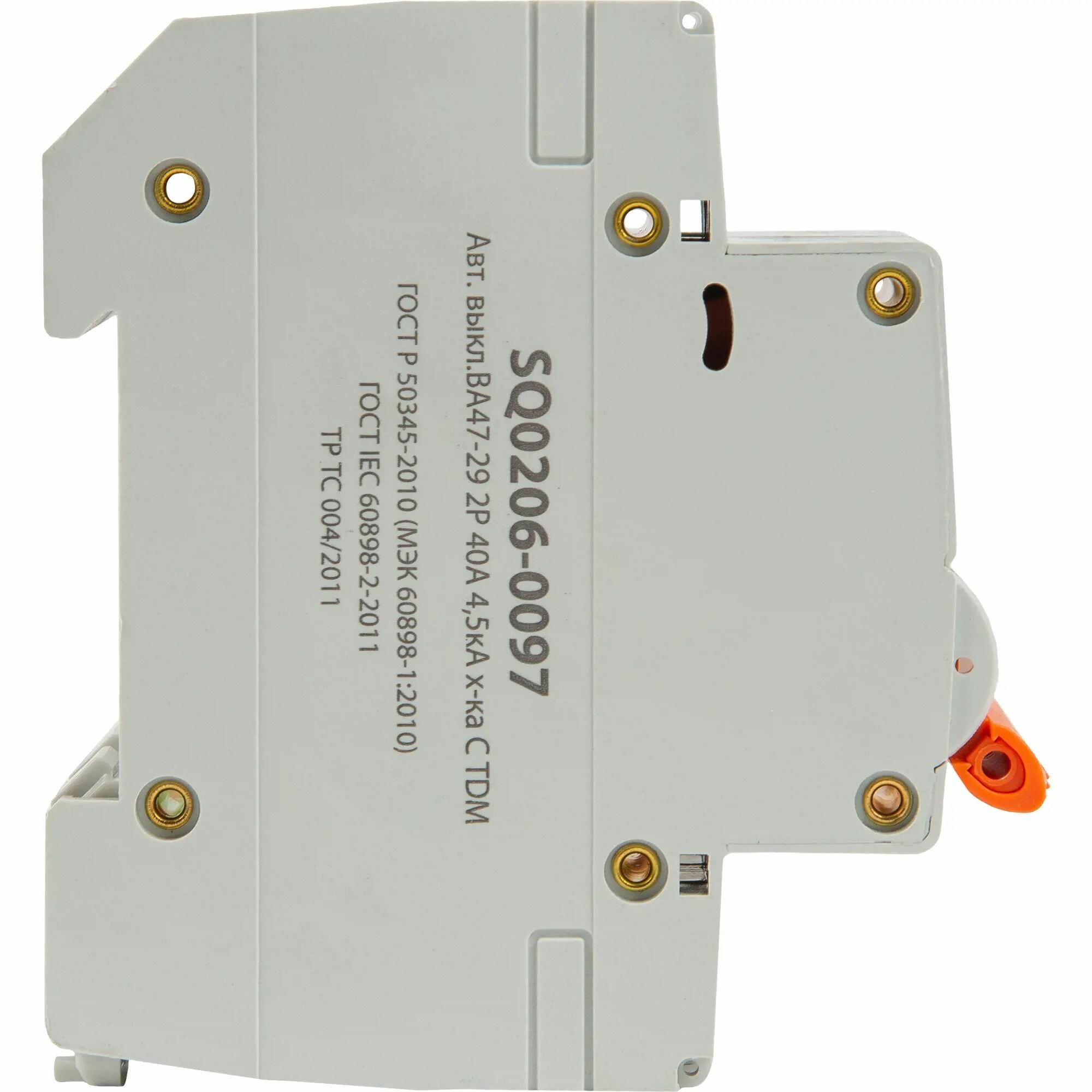 Автоматический выключатель TDM ELECTRIC ВА 47-29 (C) 4,5kA 40 А