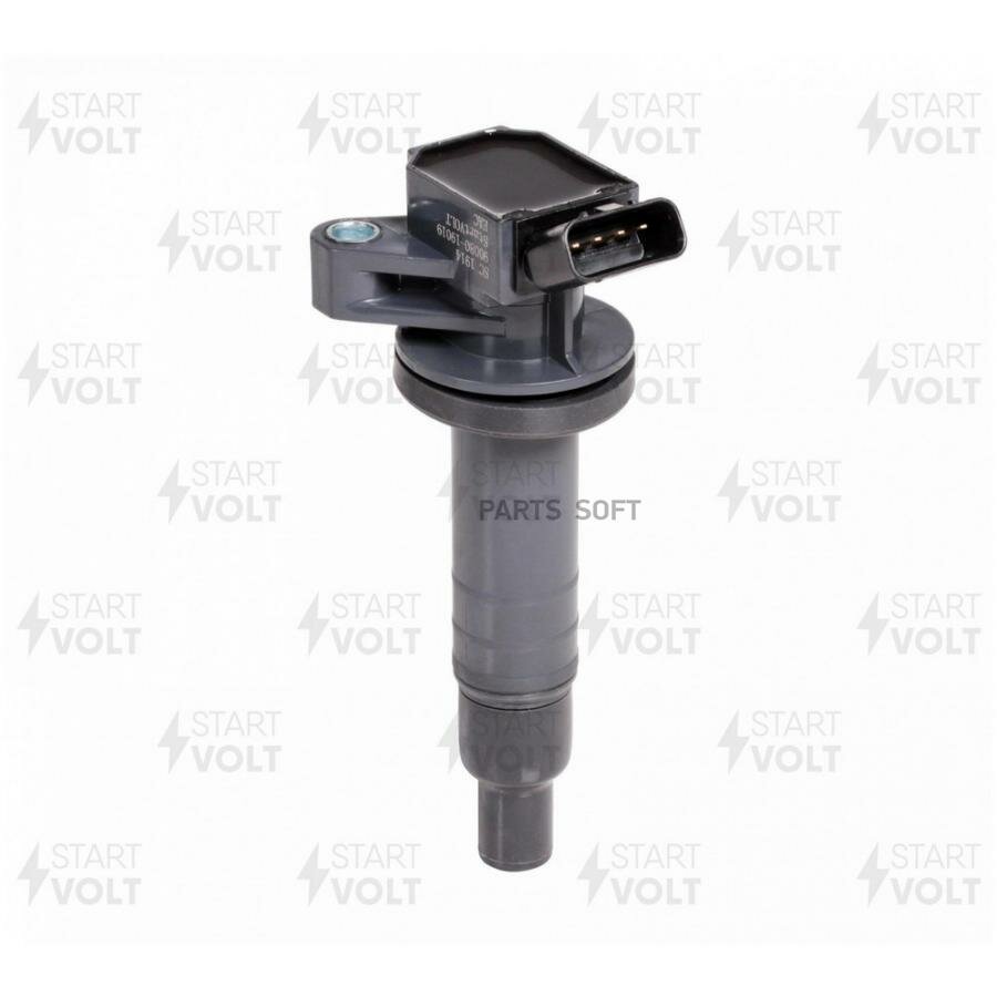 Катушка зажигания для а/м toyota corolla (01-) 1.4i/1.6i/1.8i/peugeot 107 (06-) 1.0i startvolt sc 1914
