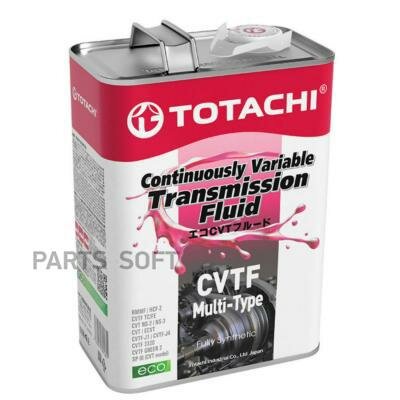 Жидкость для вариатора TOTACHI CVT MULTI-TYPE синт. 4л TOTACHI / арт. 20504 - (1 шт)