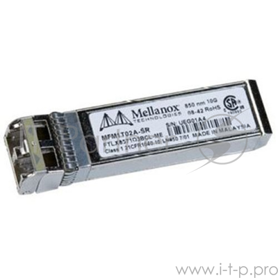 Трансивер Mellanox SFP+ optical module for 10GBASE-SR MFM1T02A-SR - фото №14