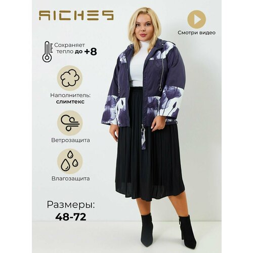 фото Ветровка riches, размер 54, синий