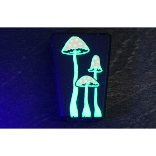 Бусина Mushrooms, G-10, люминофор