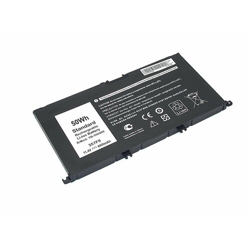 Аккумулятор для ноутбука Dell 15-7000 (357F9) 11.4V 4400mAh разъем питания dell g7 7577 7587 7588 7 4x5 0 с кабелем