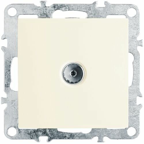 Розетка для ТВ скрытая проводка   слоновая кость Эрна Stekker PST00 9108 02 39326 TV Connector