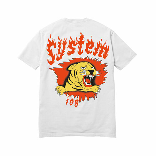 Футболка System 108, размер 46, белый