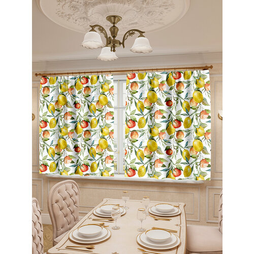 Шторы для кухни LeJoy Home из габардина 