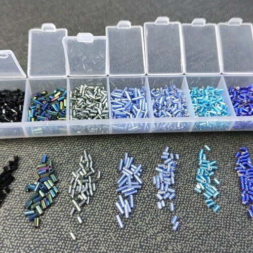 Набор Бисера Стеклярус и рубка 