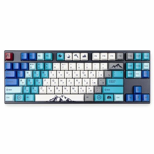 Varmilo Summit R1 VEA87 Cherry MX Brown RGB Switches (35.5 x 13.5 x 3.5 см)