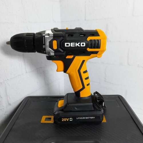 Дрель-шуруповерт Deko DKCD20FU-Li 452500₽