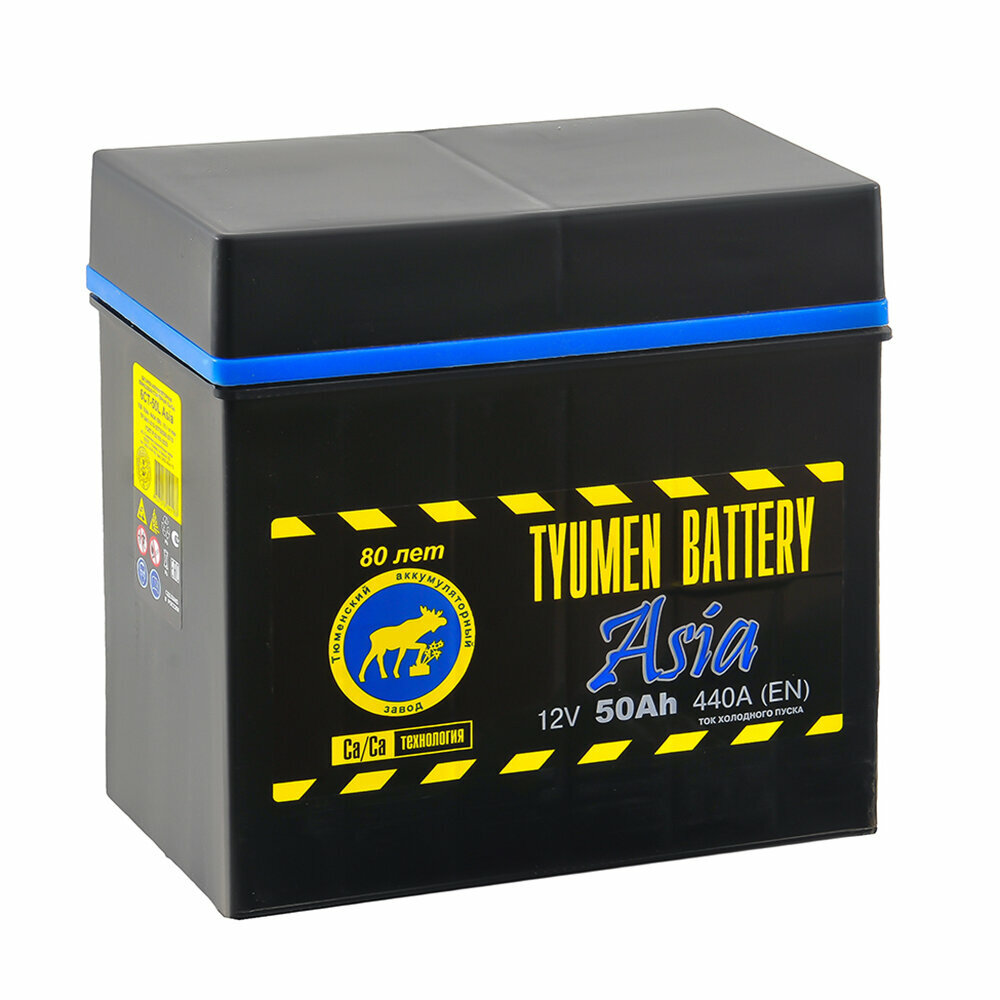 Аккумулятор TYUMEN BATTERY ASIA 50 Ач 440А П/П TNSa50.1