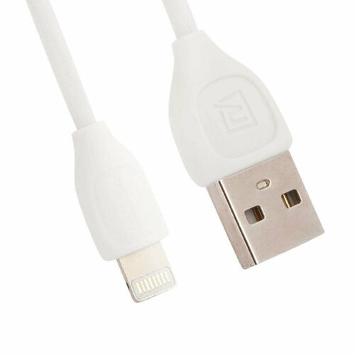 Кабель Lightning - USB-A 2.0 / 1m / 2A / Remax RC-050i белый кабель remax lesu rc 050i usb на lightning iphone ipod ipad 2a 1 метр белый для зарядки гаджетов apple и передачи данных