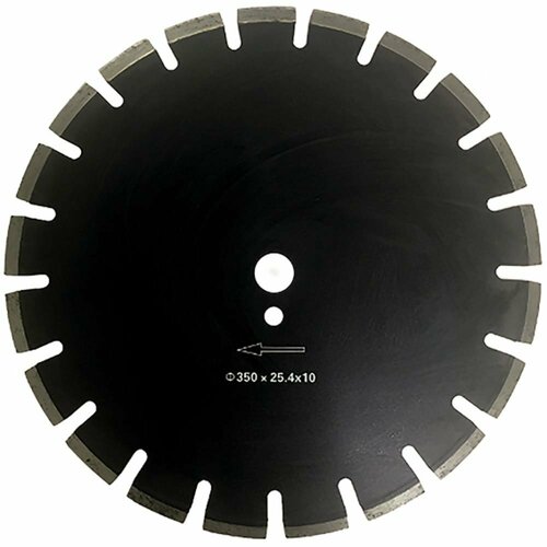 Росомаха Диск отрезной алмазный по асфальту, бетону и камню 350x3,0 мм 111350