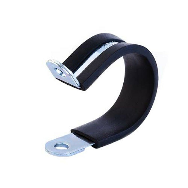 Хомут Руббер 6 мм обрезиненный (10 шт) W1 супермаркет уплотнений — фото 1