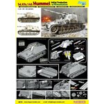 Dragon Сборная модель Сау Sd. Kfz.165 Hummel Initial Production W/Winterketten (1:35) - изображение