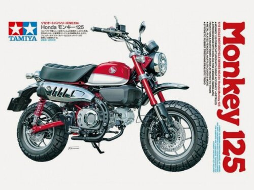 Изображение товара 14134 Tamiya Японский мотоцикл Honda Monkey 125 1/12