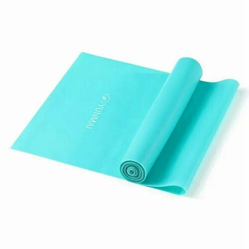 Лента резинка эластичная для фитнеса Yunmai нагрузка 65 кг толщина 035 мм YMTB-T301 зеленая 390₽