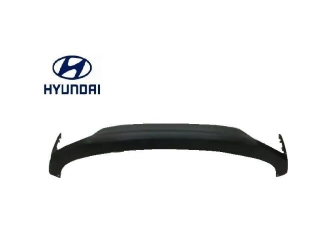 Юбка-спойлер заднего бампера Hyundai Solaris 2017-2020 — фото 2
