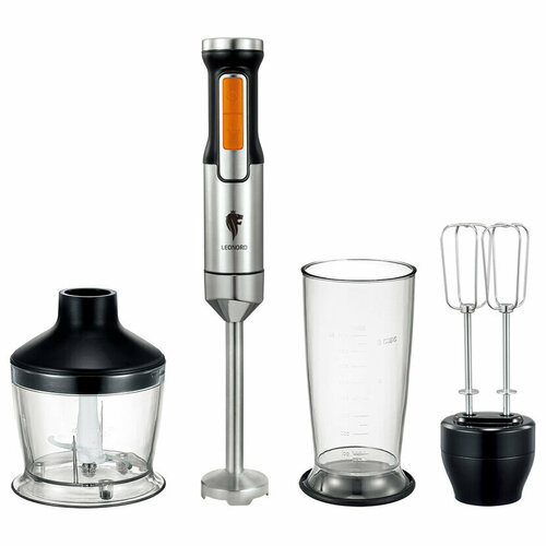 Погружной блендер Leonord LE-1718 серебристыйчерный 380200₽