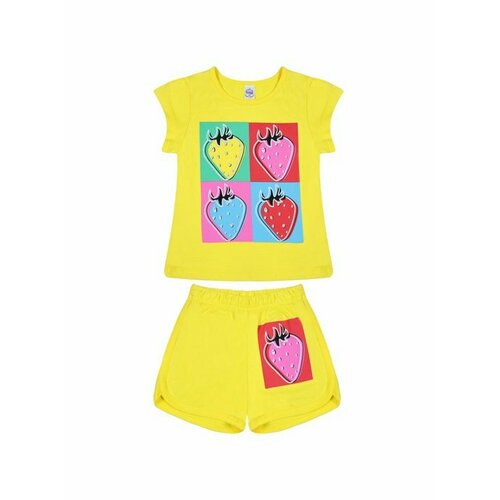 Комплект одежды BONITO KIDS, размер 116, желтый