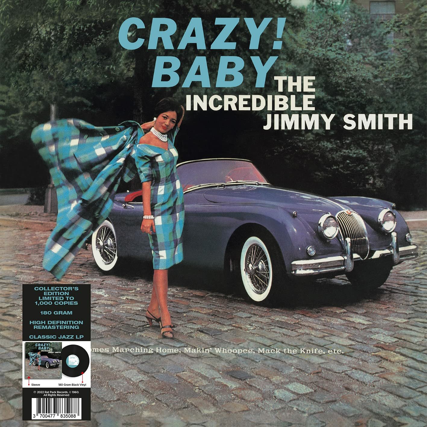 3700477835088, Виниловая пластинка Smith, Jimmy, Crazy! Baby IAO - фото №1