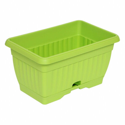 Балконный пластиковый ящик протэкт ЯБ-30 ЗК 414₽