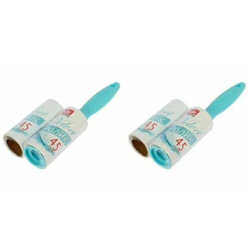 GRIFON Набор для чистки одежды ролик сменный блок 90 листов 2 уп 637₽