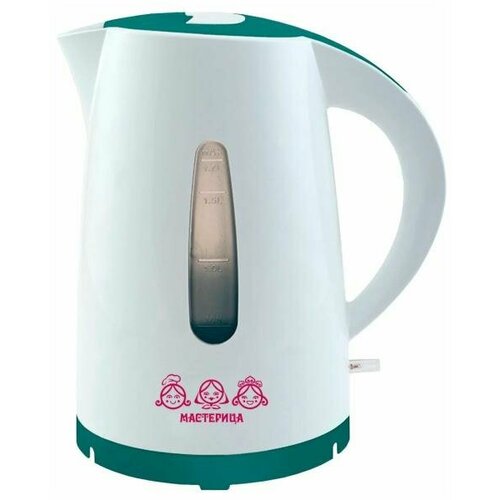 Чайник электрический Мастерица ЕК-1701M 17л пластик белыйбирюзовый 1850 Вт 12 127900₽