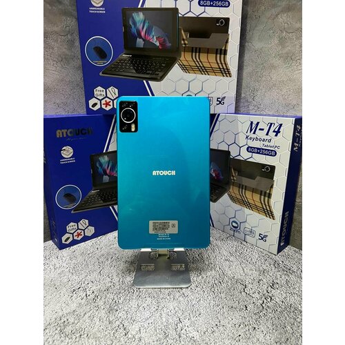 Планшет Atouch M-T4 8256Гб Камера 8-13 Mp Дисплей 8 дюймовАкк 8000MaчГолубой 788000₽