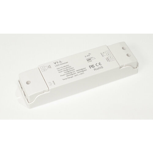 Диммер V1-L IC2 (12-48V, DIM, 1ch x (15A 12/24V 180/360W)/ (10A 36/48V 360/480W)) 48v power supply unit 48 volt ac 110v 220v to dc 48v led driver 5a 10a 600w 480w 360w 240w 200w 180w 120w lighting transformer