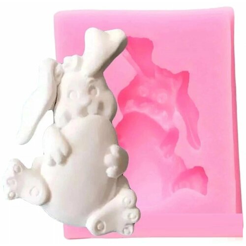 Силиконовая 3D форма Веселый Кролик резак для печенья из нержавеющей стали для украшения тортов помадки инструменты для выпечки