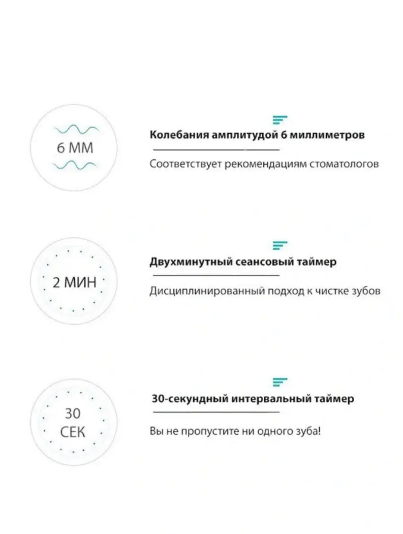 Электрическая зубная щетка черная с 4 насадками ультразвуковая взрослая детская, в подарок мужчине женщине — фото 5