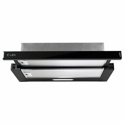 Вытяжка встраиваемая LEX HONVER G 600BLACK 60см 600куб черный стекло 1179000₽