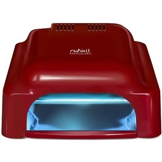 Лампа для маникюра UV Runail Professional 36 Вт, красная