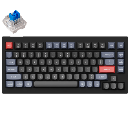 Keychron V1 TKL RGB Black Blue Switch 849000₽