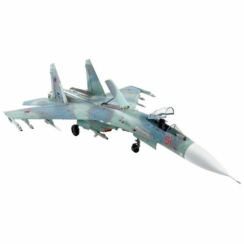 фото Сборная модель zvezda российский истребитель су-27см(1к72)(zv-7295)