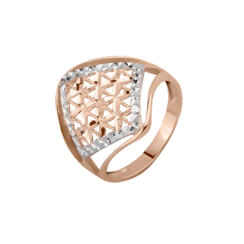 фото Кольцо diamant online, золото, 585 проба, размер 21