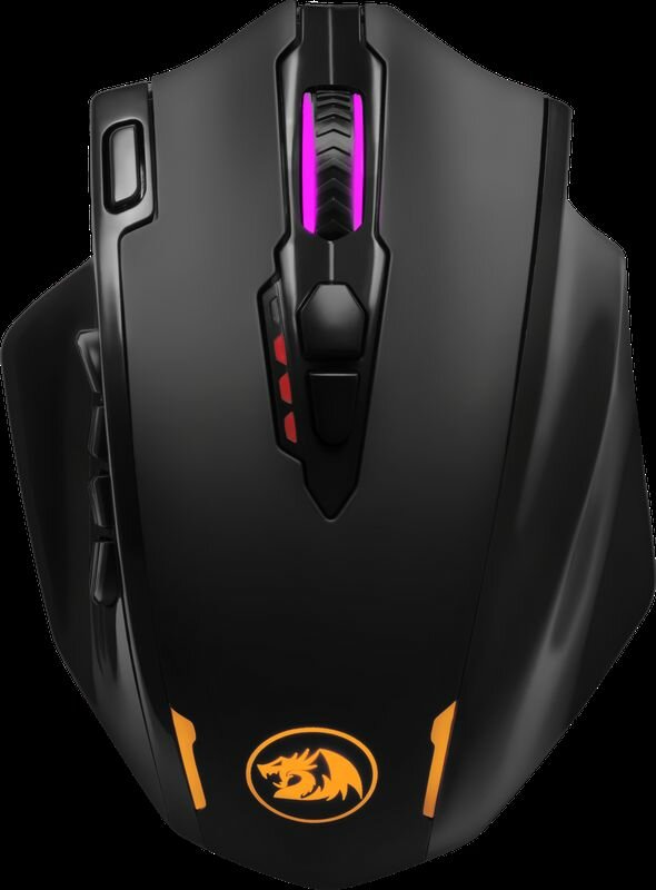 Беспроводная игровая мышь Redragon Impact Elite Оптика, Rgb, 16000 Dpi, б. п. 77855