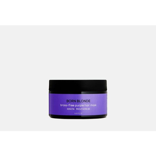 Маска для волос beautific born blonde brass-free purple hair mask