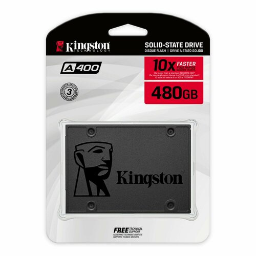 480 ГБ Внутренний SSD-диск Kingston A400 314000₽