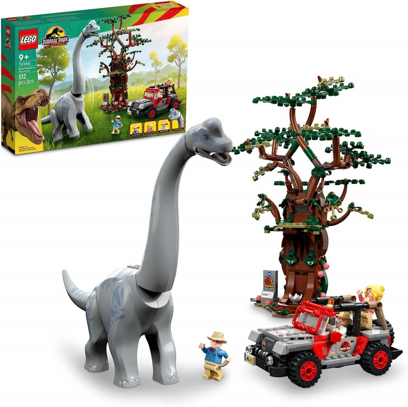 Конструктор LEGO Jurassic World 76960 Встреча с Брахиозавром — фото 4