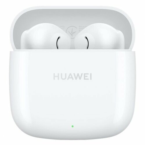 Беспроводные наушники Huawei FreeBuds SE 2, Керамический белый (T0016) беспроводные bluetooth наушники borofone bw35 c зарядным кейсом подходят для iphone