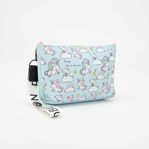 фото Косметичка голубой denco store