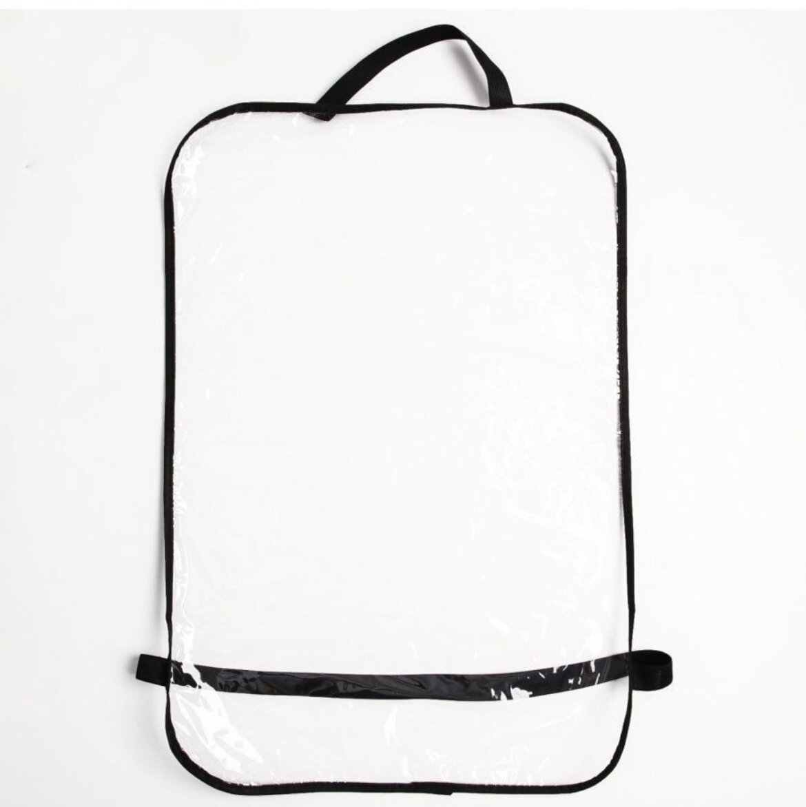 Защитная накидка на спинку сидения автомобиля, 60х40, ПВХ (прозрачный)