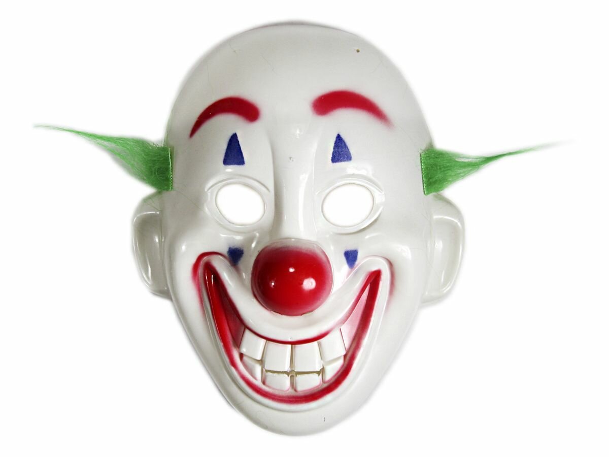 Карнавальная маска клоуна весельчака