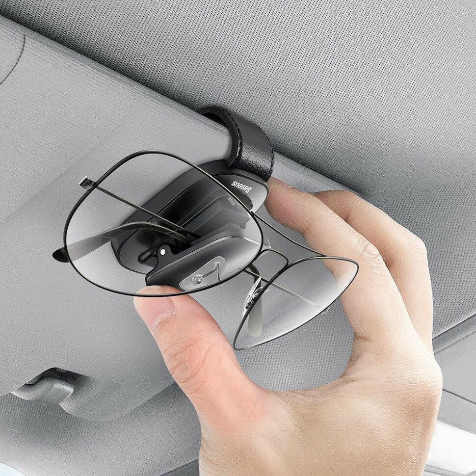 Фиксатор Baseus Platinum Vehicle eyewear clip Clamping Type — фото 14