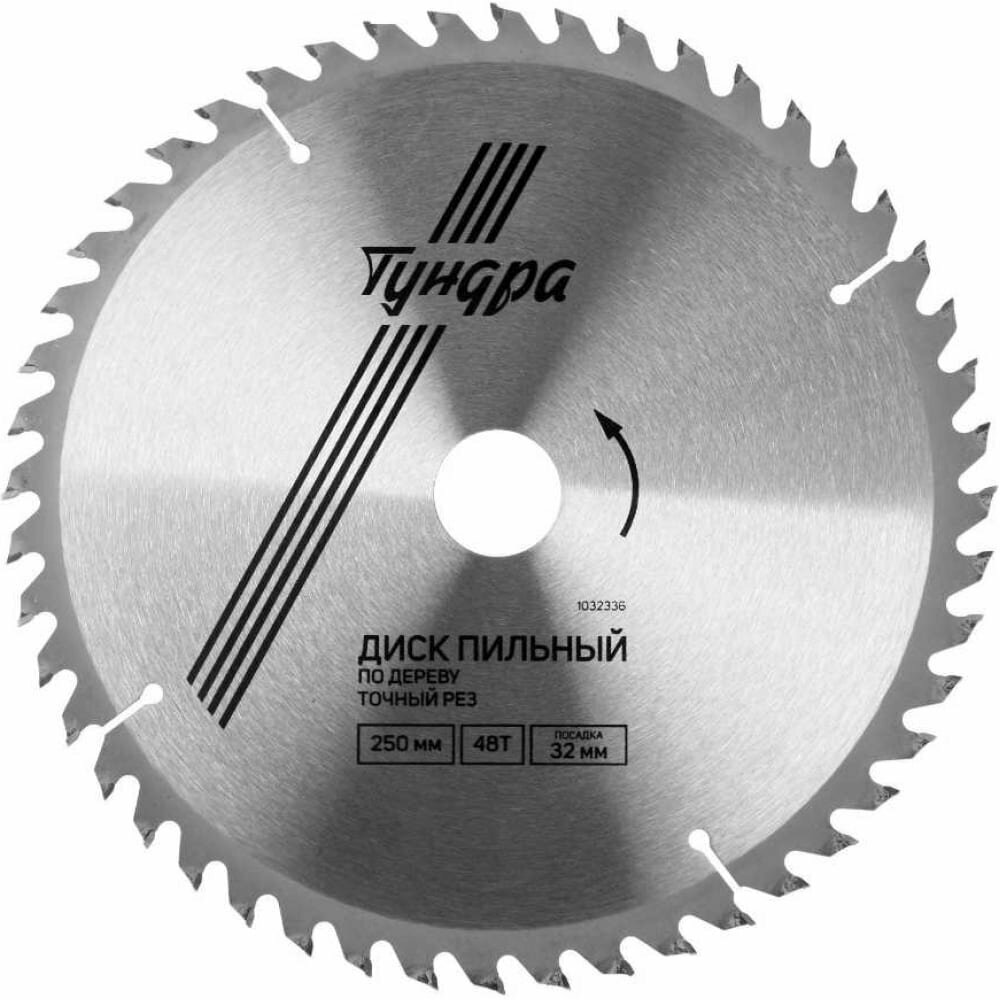Пильный диск по дереву тундра 1032336