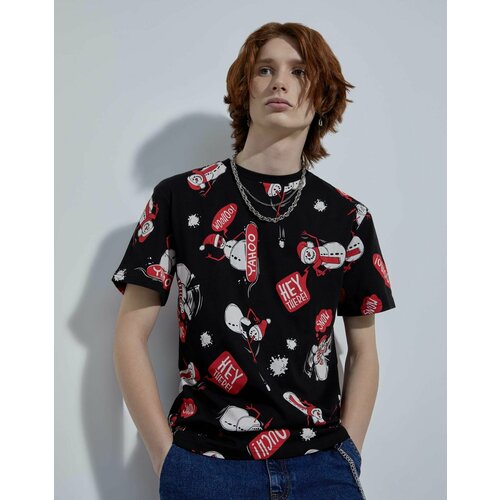 фото Футболка gloria jeans, размер 10-12л/146-152, черный